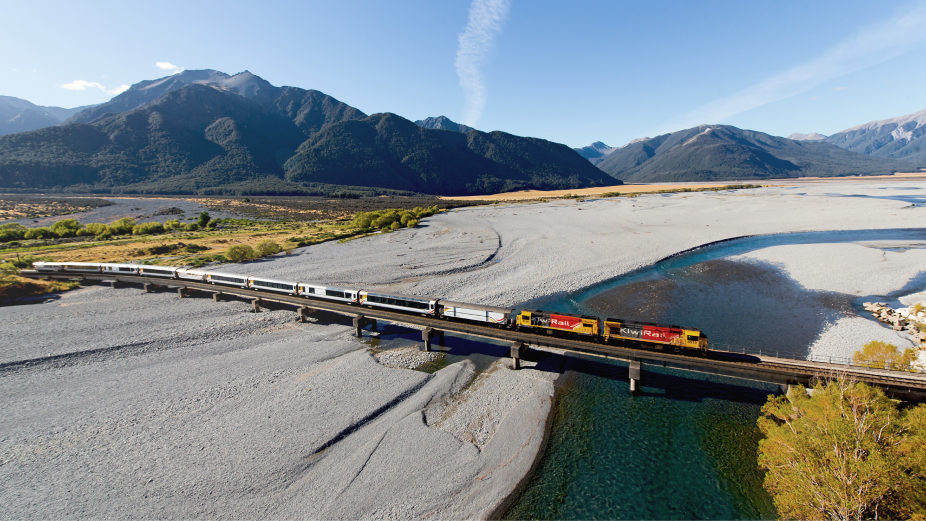 landscape picture with train