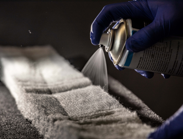 Maxilam Basic spraying process