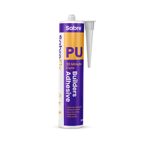 SabreFix PU 30 minute cure Builders Adhesive
