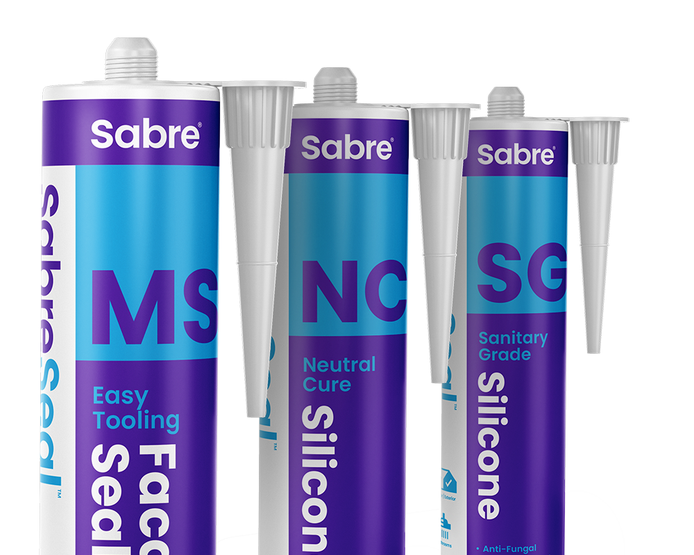 SabreSeal MS Easy Tooling Facade Sealant, NC Silicone and SG Silicone